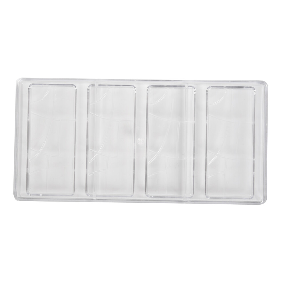 Molde De Chocolate Transparente Para Barra De Caramelo, Fabricante De Chocolate Duro-image