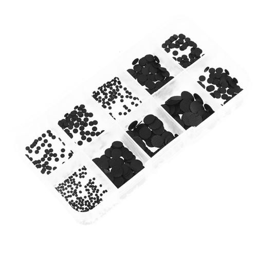 500pcs/Box 1.5-8mm Sizes Conductive Rubber Pads for IR Remote Control