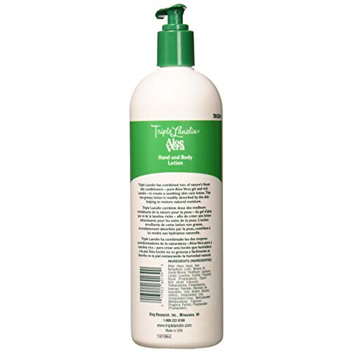 Triple Lanolin Alo    Vera Lotion 20 oz. 1