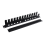Rack de servidor 1U de 19 polegadas, organizador de fios de duto de dedo de 12 slots com tampa 1