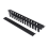 Rack de servidor 1U de 19 polegadas, organizador de fios de duto de dedo de 12 slots com tampa 3
