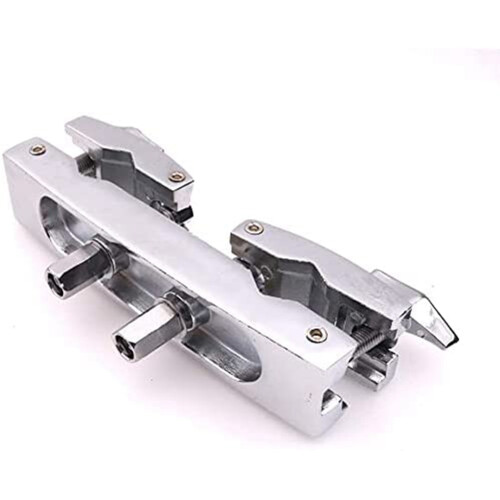 Drum Clamp 2 Hole Silver Multi Clamp για Drums Cymbals 2