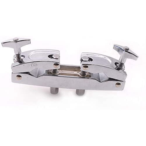 Drum Clamp 2 Hole Silver Multi Clamp για Drums Cymbals 1