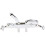 Drum Clamp 2 Hole Silver Multi Clamp για Drums Cymbals 7