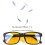 Blue Light Blocking Gaming Glasses - Anti Glare Retro Eyewear Black 3