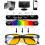 Blue Light Blocking Gaming Glasses - Anti Glare Retro Eyewear Black 4