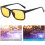 Blue Light Blocking Gaming Glasses - Anti Glare Retro Eyewear Black 6