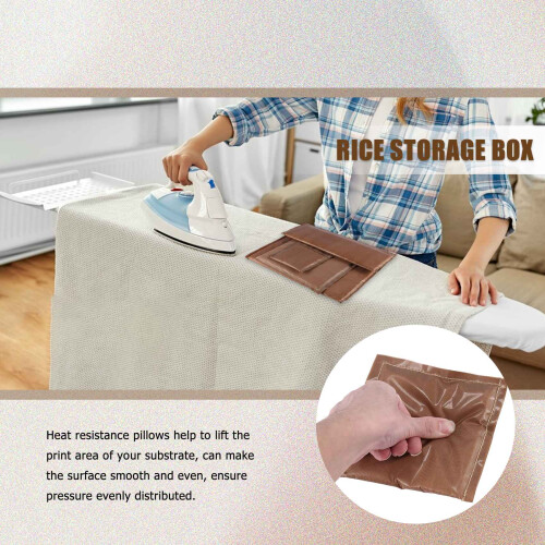 4Pcs/Set 4 Sizes PTFE Pillows Heat Press Mat for Digital Transfer 1