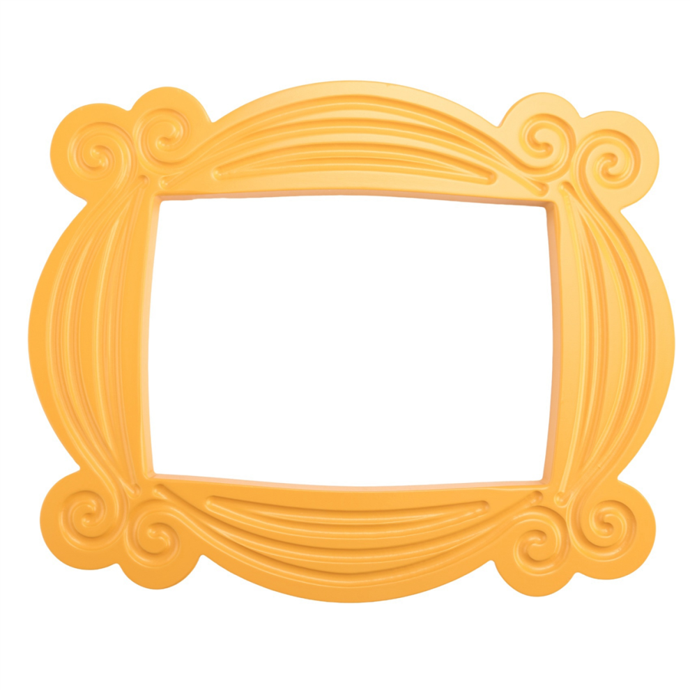 Cadre de porte Monica fait main en bois jaune, cadre photo, décoration d'intérieur, cadeau