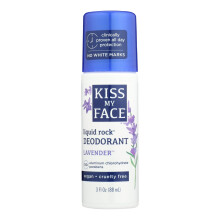 Kiss My Face, Liquid Rock, Roll-On Deodorant, Lavendel, 3 fl oz (88 ml)