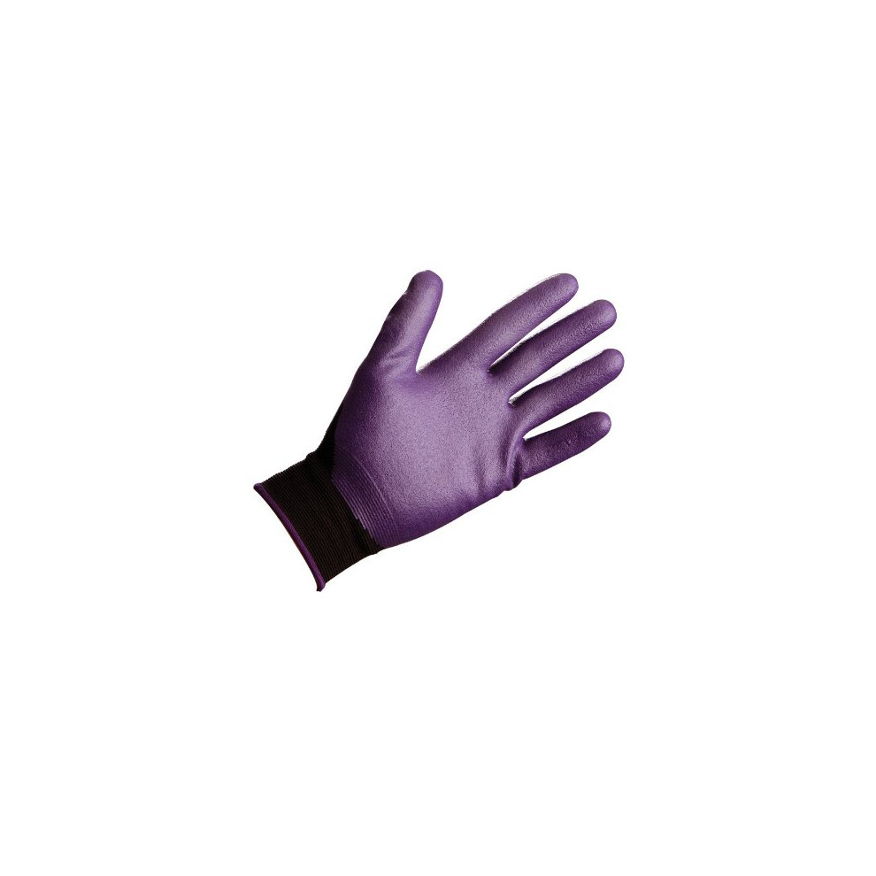 Kimberly-Clark Professional 40225 Size 7 Kleenguard Purple Nitrile Foam Coated Gloves (Pack Of 12) 036000402254