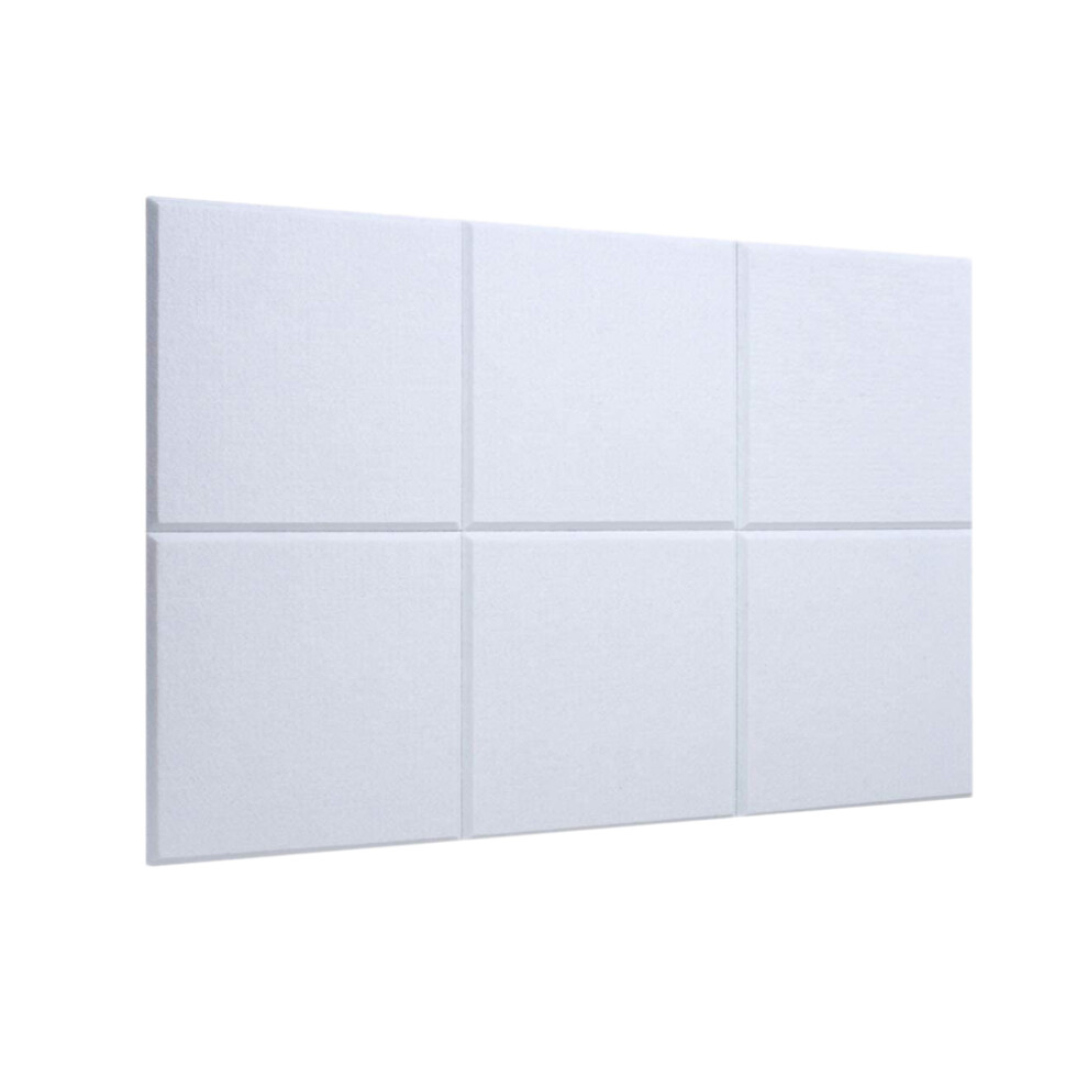 6Pcs Acoustic Absorption Panel 12X 12 X 0.4 Inch Sound Proof Padding 4852629015585