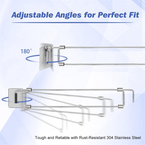 RV Secure Adjustable Bars, Food Stabilizers for RV Refrigerator (2Pc) 2