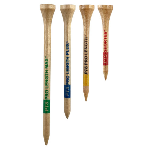 Pride Professional Tee System ProLength Plus Tee 3-1/4-Inch 75 Count Bag (Blue on Natural) 2