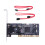 4 Ports PCI SATA Controller Card with Two Sata Cables,for Desktop PC 1