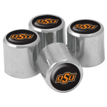NCAA Oklahoma State Cowboys Metal Tire Valve Stem Caps 4-Pack