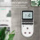 UK Plug Digital Plug Socket, Electrical Programmable Switch 3