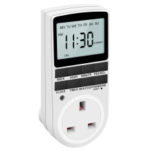 UK Plug Digital Plug Socket, Electrical Programmable Switch