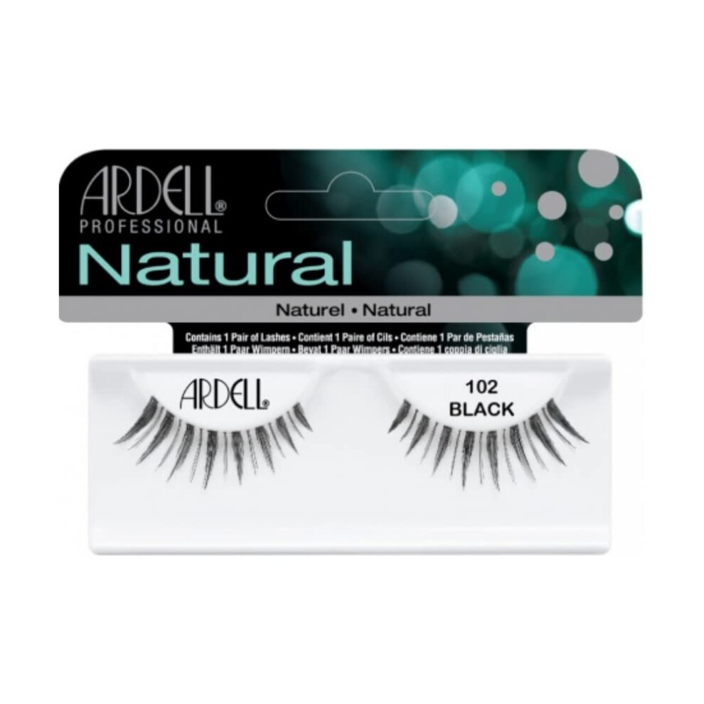Ardell Fashion Lashes Pair - 102 Demi  Black (Pack of 4)