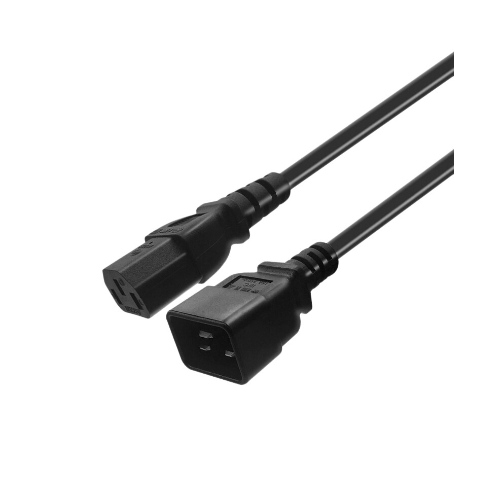 Iec 320 C13 To C20 Ac Power Supply Cord Adapter For Pdu Ups(1.8M) 4852629020909