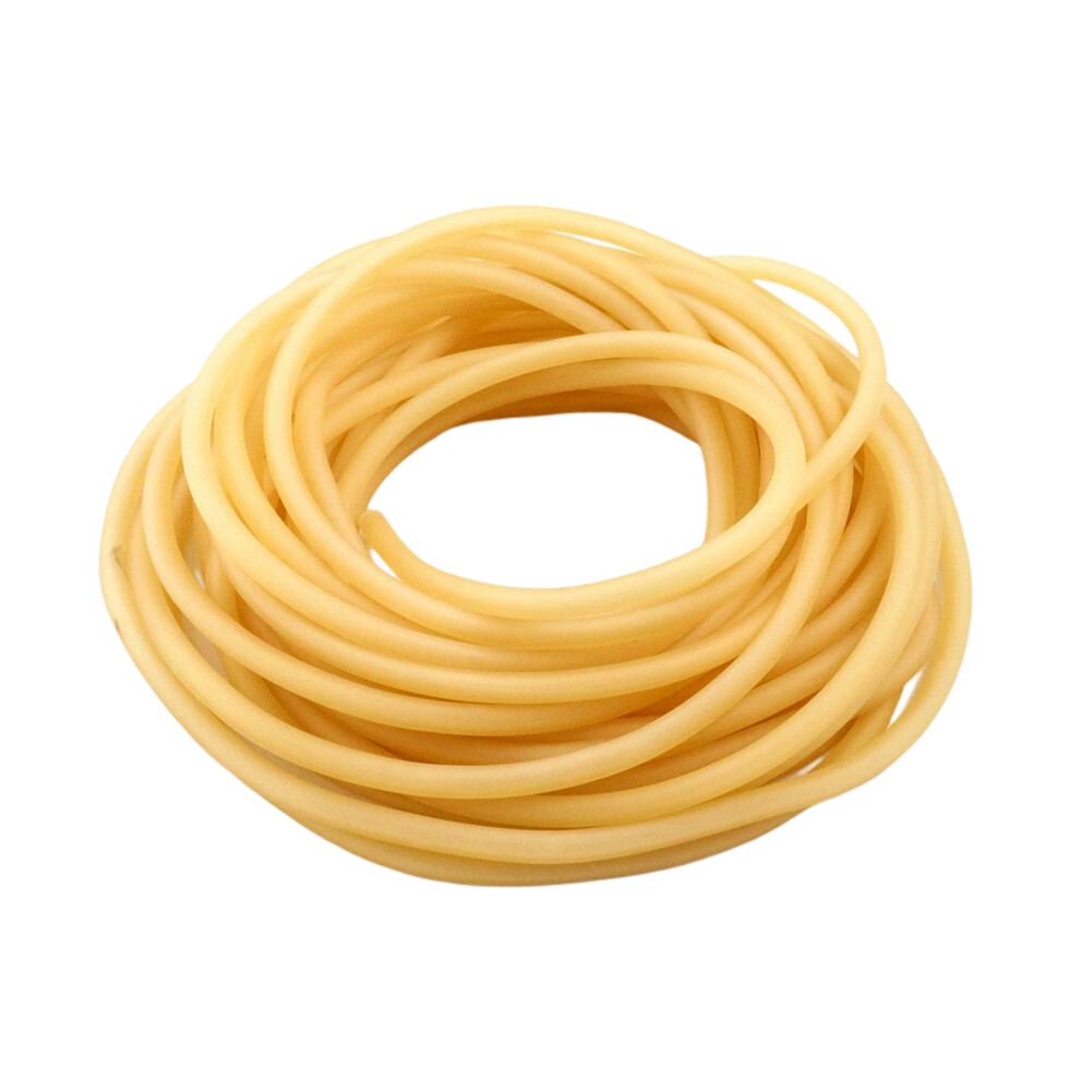 Natural Latex Rubber Tube 33Ft For Home Hospital Laboratory 6Mm X 9Mm 4852629019194