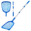 Pool Skimmer Pool Net with 3 Section Pole,Pool Skimmer Net 1