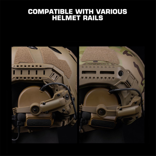 Helmrailadapter voor COMTAC3-accessoires, zoals afgebeeld 2