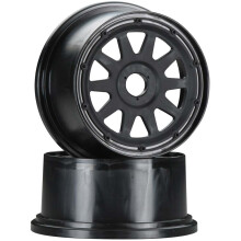 HPI Racing 104971 TR-10 ruota posteriore 120 x 65 mm/10 mm Offset Black 2 pezzi