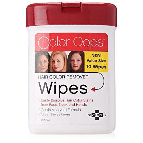 Color Oops Haarfarben-Entfernungst   cher (10 St   ck)