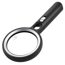 60X 45X 30X Large Lighted Magnifying Glass 30 LED Reading Magnifiers