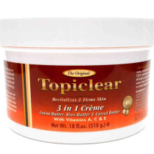 Topiclear 3 in 1 Crème Cocoa Butter, Shea Butter, Wortelboter 18 fl oz
