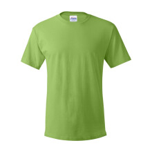 T-shirt a maniche corte Hanes HEAVYWEIGHT da 5,2 once da uomo lime piccola