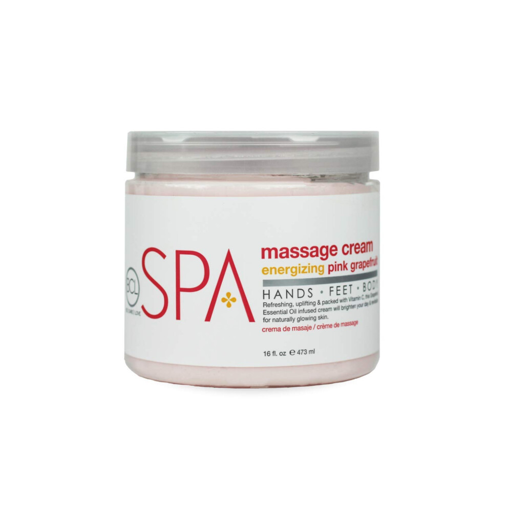 Bcl Spa Cream Massage Mandarin + Mango 16 Fl Oz