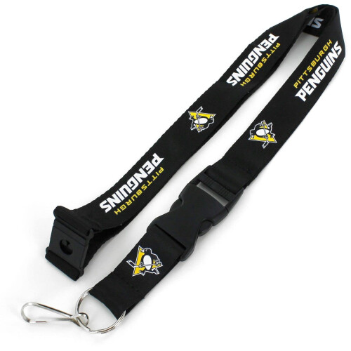 Aminco NHL Pittsburgh Penguins Team-Schlsselband, Teamfarbe, Einheitsgre