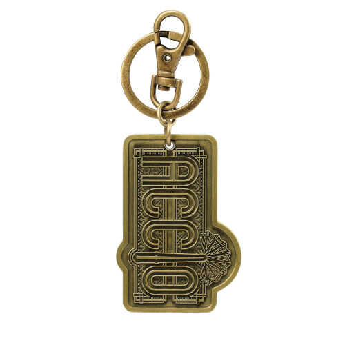 Fantastic Beast Accio Pewter Key Ring