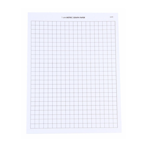 hand2mind Graph Paper 8.5 x 11 1 cm Graph Paper Loose Leaf Grid Paper ...