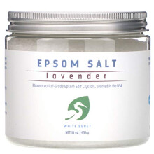 AIRONE BIANCO Sale Epsom Lavanda 0,21 libbre