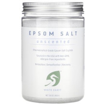 White Egret Personal Care, Epsom Salz, Geruchlos, 30 oz (850 g)