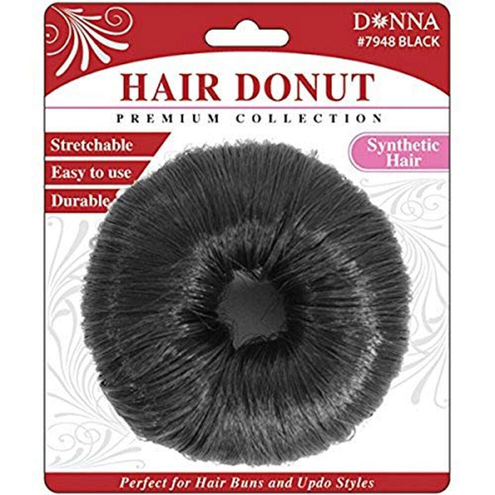 Donna Collection Unisex Hair Donut Synthetic