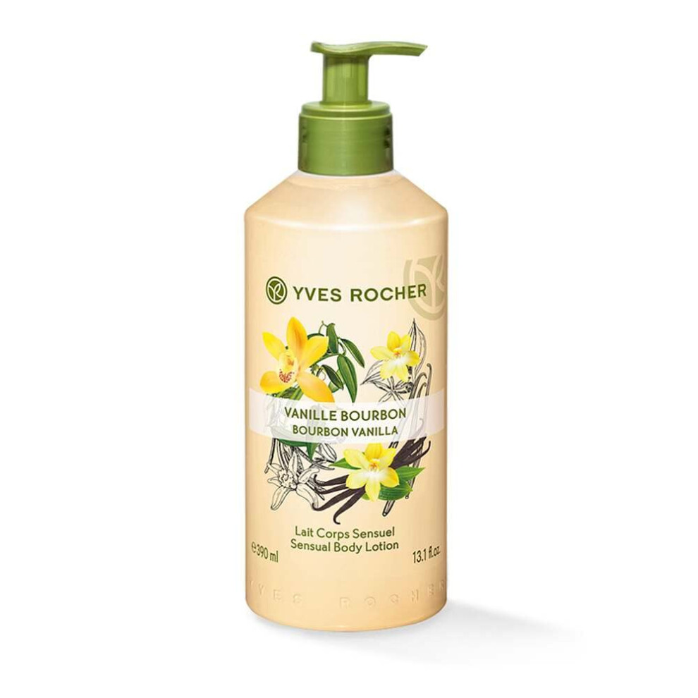 Yves Rocher Energizing Body Lotion 131Oz (Bourbon Vanilla)