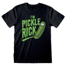 (XX-Large) Rick And Morty 'I'm Pickle Rick' (Black) T-Shirt