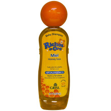 amp n Honey Bee Ricitos de Oro | Detsk amp n s vyskakovac m hrk lkov m uz verom, bez parab nov, pre jemn detsk vlasy; 240 ml