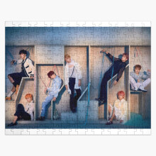 (BTS=46) Jigsaw Puzzle Wooden 300-Piece for Adults Kids Seniors- Home Decor Family Activity Game Wall Art 38x26cm / 15x10inch Birthday Party Gift Toy