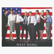(The West Wing Cast=160) Jigsaw Puzzle Wooden 300-Piece for Adults Kids Seniors- Home Decor Family Activity Game Wall Art 38x26cm / 15x10inch Birthday Party Gift Toy