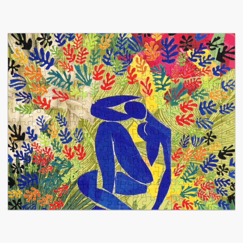 Bearlad (Henri Matisse=156) Jigsaw Puzzle Wooden 300-Piece For Adults Kids Seniors- Home Decor Family Activity Game Wall Art 38X26cm / 15X10inch Birthday Part