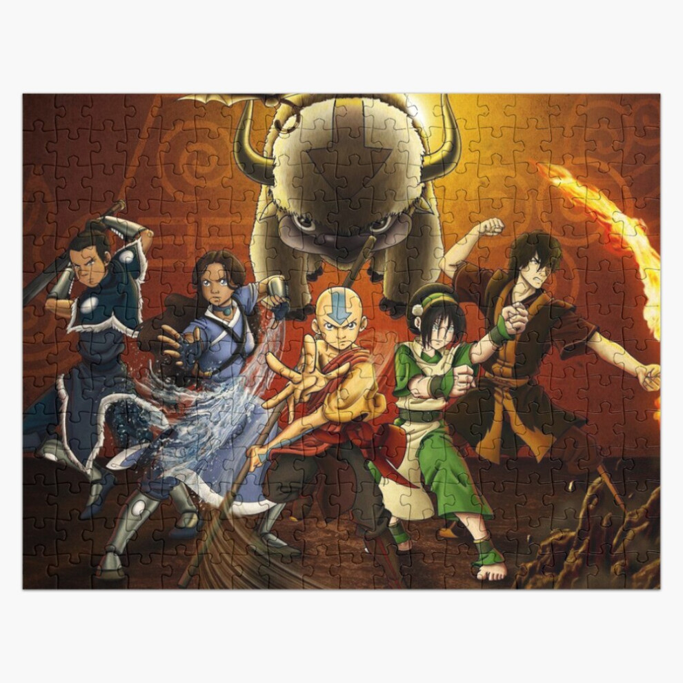 Photos - Jigsaw Puzzle / Mosaic  Jigsaw Puzzle Wooden 300-Piece for Adults Kids Seniors- Home Decor Family Activity Game Wall Art 38(The team of Avatar=300)