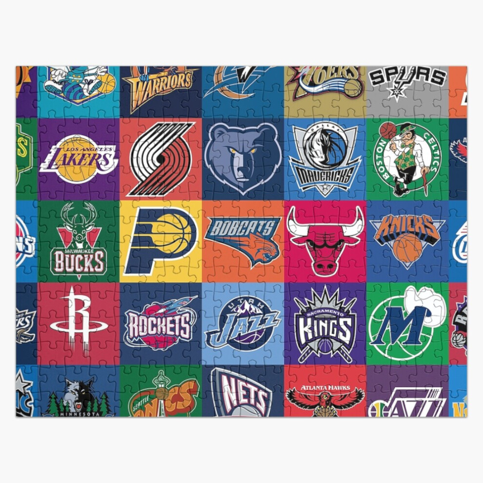 Bearlad (Nba Usa Poster=55) Jigsaw Puzzle Wooden 300-Piece For Adults Kids Seniors- Home Decor Family Activity Game Wall Art 38X26cm / 15X10inch Birthday Part
