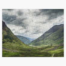 (Road to Glencoe=993) Jigsaw Puzzle Wooden 300-Piece for Adults Kids Seniors- Home Decor Family Activity Game Wall Art 38x26cm / 15x10inch Birthday Party Gift Toy