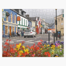 (Dingle Town Co. Kerry, Ireland=1463) Jigsaw Puzzle Wooden 300-Piece for Adults Kids Seniors- Home Decor Family Activity Game Wall Art 38x26cm / 15x10inch Birthday Party Gift Toy