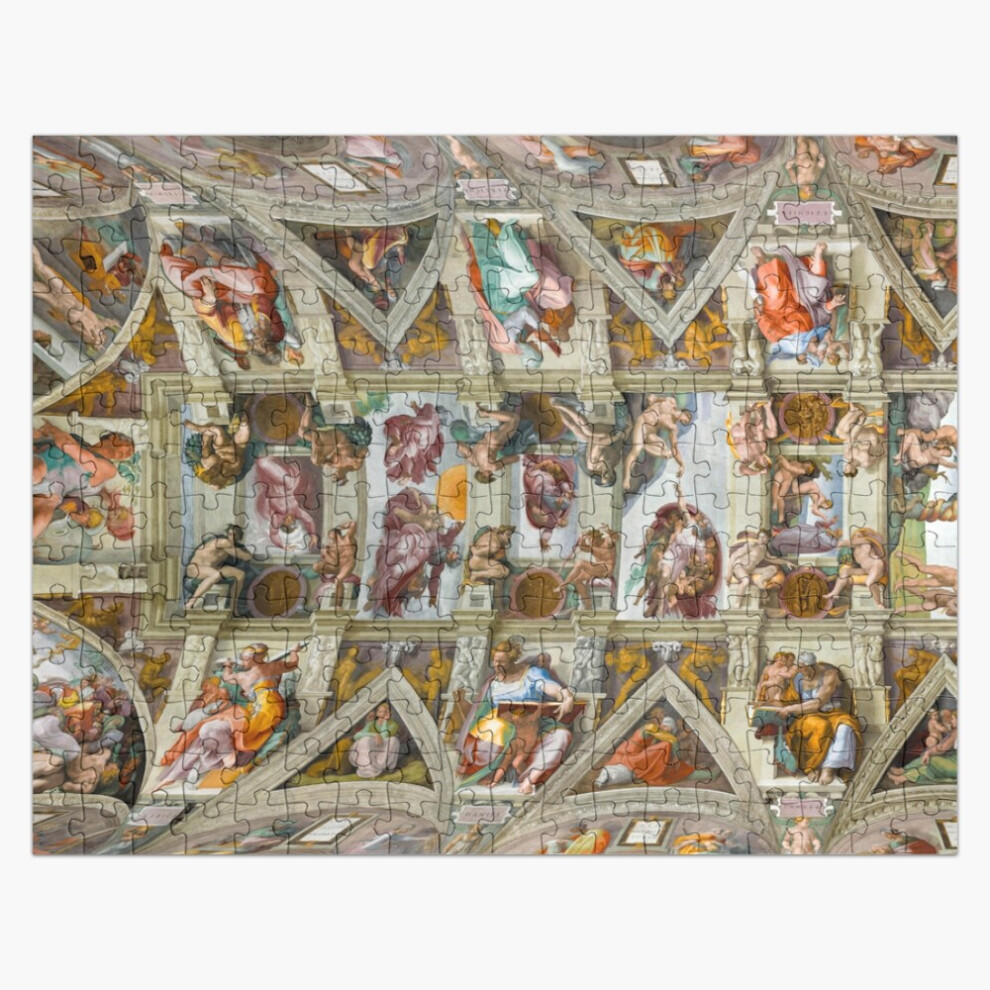 Photos - Jigsaw Puzzle / Mosaic Jigsaw Puzzle Wooden 300-Piece for Adults Kids Seniors- Home Decor Family Activity(Michelangelo - The Sistine Chapel =1813)